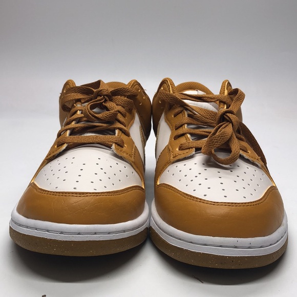 Women’s Nike Dunk Low Gold/White DN1431-001 NWOB - Picture 3 of 5